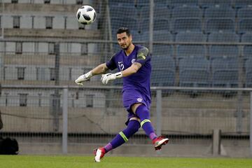 Gabriel Arias, arquero de la selección chilena.