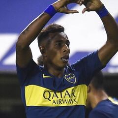Sebastián Villa marca en triunfo de Boca Juniors a San Lorenzo