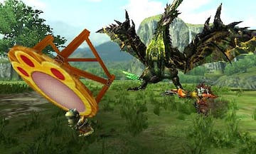 Captura de pantalla - Monster Hunter X (3DS)