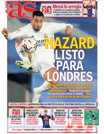 Las portadas de AS de mayo