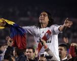 Falcao, del agradecimiento a River al presente de Borja