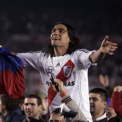 Falcao, del agradecimiento a River al presente de Borja