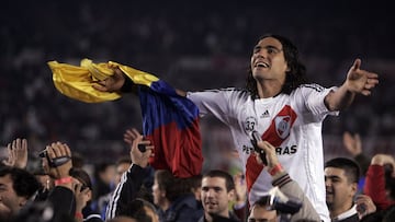 Falcao García en River Plate.