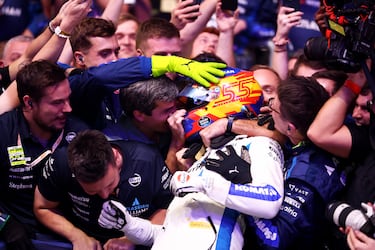 Tercer puesto de Carlos Sainz.