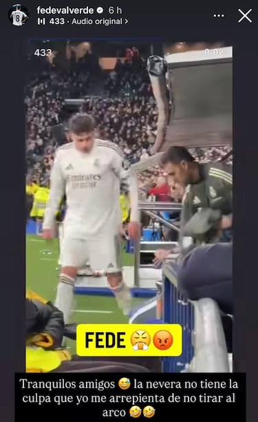 La publicación de Valverde por su gesto tras el cambio