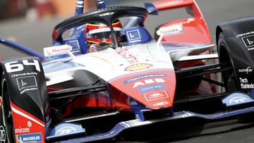 Shell está muy presente en el Mahindra de Jérôme d'Ambrosio.
