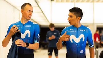 Enric Mas y Nairo Quintana.