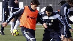 Kaká ya jugó ayer un partidillo y hasta logró marcar un gol