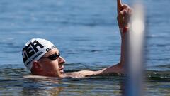 Florian Wellbrock, campeón del mundo de 10km.