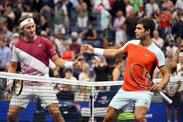 Carlos Alcaraz disputa la final del US Open ante Casper Ruud.