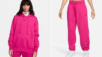 Conjunto oversize para mujer Nike Sportswear Phoenix Fleece.