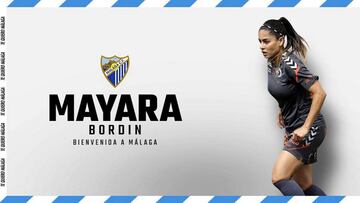 Mayara Bordin, undécimo fichaje del Málaga Femenino de Hamyan Al Thani