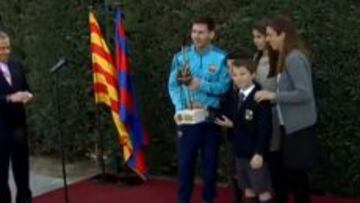 Messi y el Premio Aldo Rovira