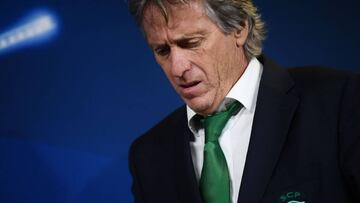 Jorge Jesus, técnico del Sporting Portugal.