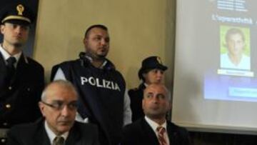 <b>LA OPERACIÓN SE LLAMA 'LAST BET'. </b>La policía de Cremona, donde fueron encarcelados, Mauri, Milanetto y Bertani, entre otros futbolistas, informó ayer del resultado de la operación Last Bet, como se conoce, por amaños en los partidos Lazio-Genoa, Lecce-Lazio y Siena-Novara de 2010-11.