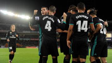 El Madrid iguala el récord de partidos seguidos marcando