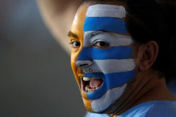 Copa América: belleza y color en el duelo entre Chile y Uruguay