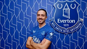 Grealish, con el Everton.