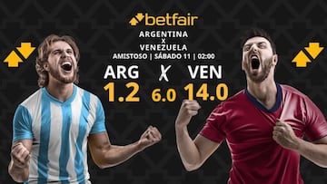 Argentina vs. Venezuela: horario, dónde ver, estadísticas y pronósticos