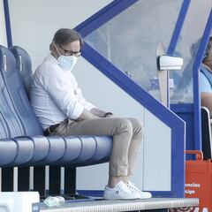 Anquela: "Nos jugamos el poder culminar una temporada que ha sido muy dura en todo"