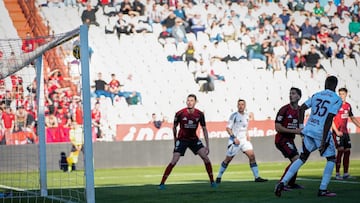 Imagen del Albacete-Mirandés.