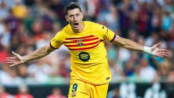 Lewandowski recorta distancias con Mbappé: ¿A cuánto se paga que sea el máximo goleador de LaLiga 24/25?