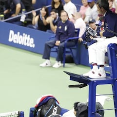 Resumen y resultado Williams - Osaka (2-6 y 4-6): Osaka hace historia y Serena explota