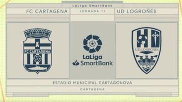 Resumen y gol del Cartagena vs. Logroñés de la Liga Smartbank