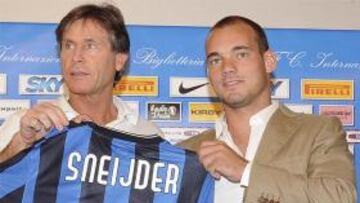 <b>Cambios</b>. El centrocampista holandés, Wesley Snejder, ha explicado durante su presentación como jugador "neroazzurri" el porqué de su cambio