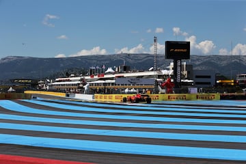 La pole de Hamilton en Paul Ricard en imágenes