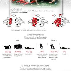 Vuelve el 6 Naciones: la esencia del rugby en este gráfico