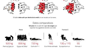 Vuelve el 6 Naciones: la esencia del rugby en este gr¨¢fico