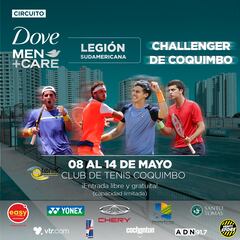¡El mejor tenis en Coquimbo! Así será el Circuito Dove Men+Care Legión Sudamericana