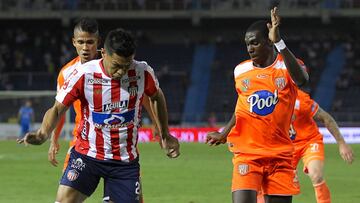 Junior y Envigado empataron sin goles en el estadio Metropolitano por la jornada 7 de la Liga Águila.