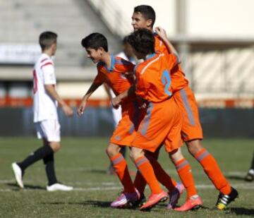 Partido de cuartos de final, Sevilla-Valencia. 