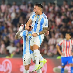 Lautaro Martínez iguala a Di María e Higuaín en Argentina