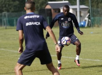 Marlos Moreno se prepara para su debut con Deportivo La Coruña