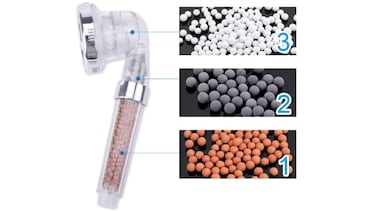 Mejora tu ducha con esta alcachofa de tres filtros que ahorra agua