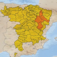 AEMET: tormentas, granizo y desplome de temperaturas para despedir agosto