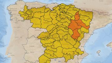 AEMET: tormentas, granizo y desplome de temperaturas para despedir agosto