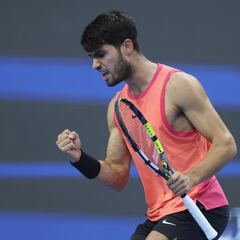 Resumen, marcador y ganador del Alcaraz - Shang: segunda ronda del Masters 1.000 de Shanghái