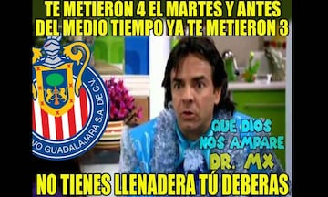 Guadalajara venía de ser goleado por Chiapas en la Copa MX, ahora Xolos le repitió la dosis en la Liga MX. ¡Aquí llegan las imágenes más divertidas.