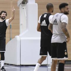 Sergio Llull vuelve a entrenarse con el grupo