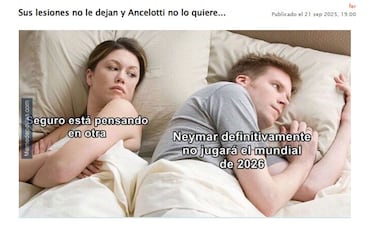 El techo del Bernabéu, protagonista de los memes de Primera