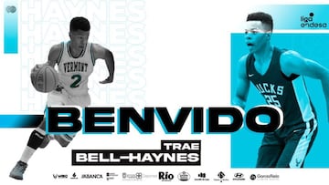 Trae Bell-Haynes es el primer fichaje del Breog&aacute;n en su vuelta a la ACB.