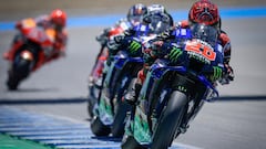 MotoGP en acci&oacute;n.