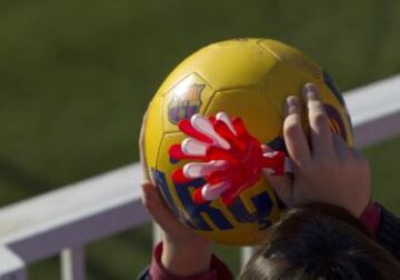 Sesión de puertas abiertas del Barcelona