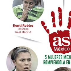 5 mujeres mexicanas rompiéndola en Europa