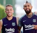 Arthur: "Es un privilegio jugar con futbolistas como Vidal"