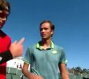 Broncazo Medvedev-Tsitsipas en Miami: "¡Ruso de mier...!"
